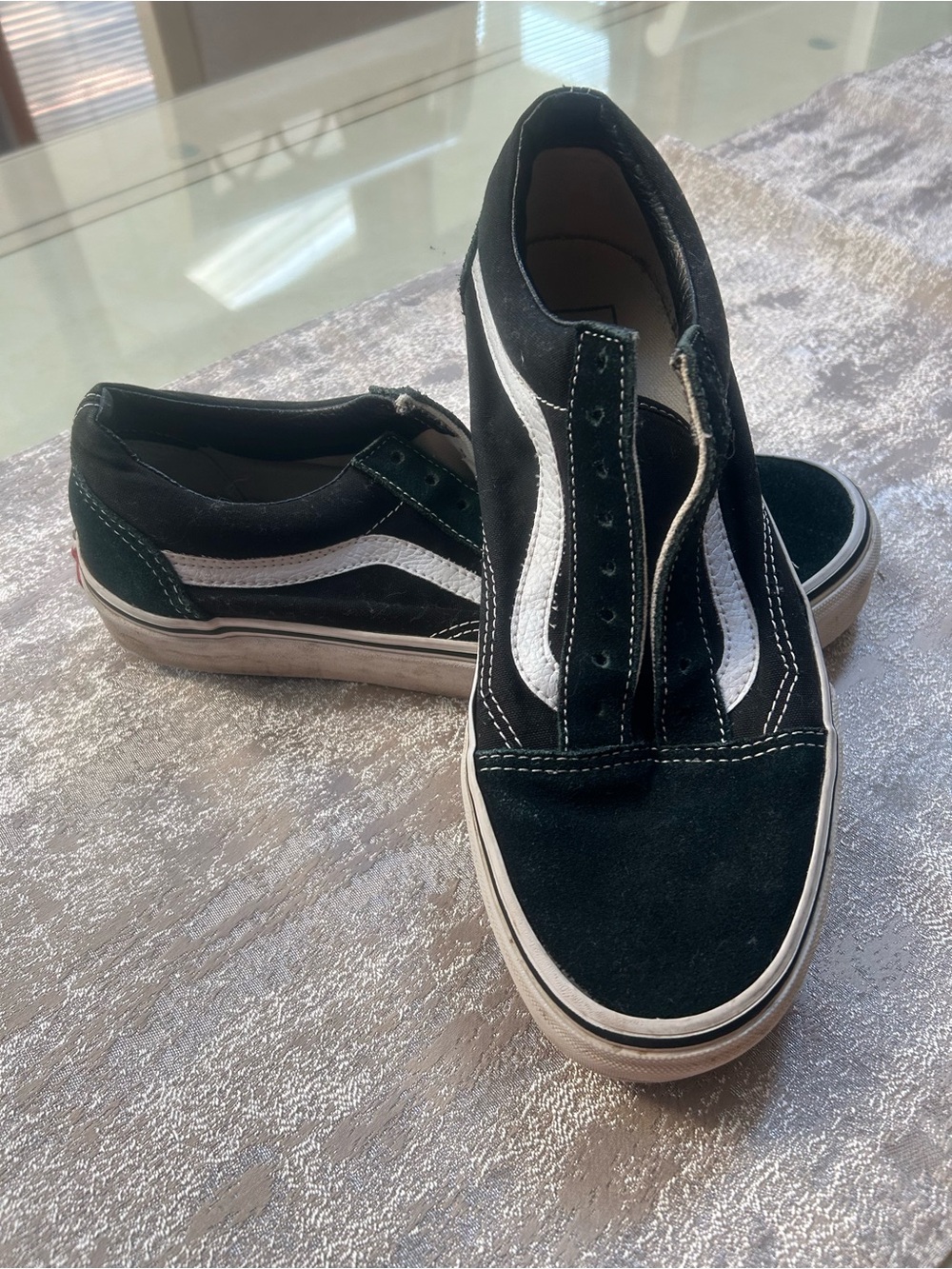 Vans Black & White Old Skool Sneakers